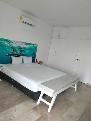 Departamento Amueblado frente al Mar en Mahahual