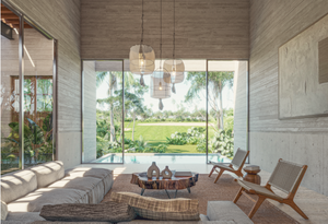 Casa de tres habitaciones en Country Club de Yucatán con vista al campo de golf