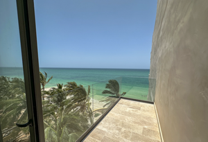 Penthouse frente al mar en Telchac