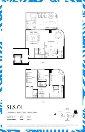 Departamento  Pre venta en SLS Puerto Cancun