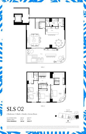 Departamento  Pre venta en SLS Puerto Cancun