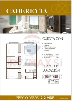 RDV VENTA DEPARTAMENTO JURIQUILLA VILLA DEL MESON MODELO CADEREYTA