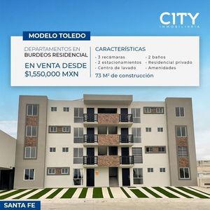 Departamento Toledo ( Burdeos Residencial)