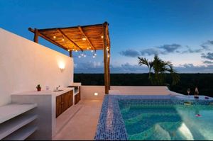 PENTHOUSE  EN TULUM..Excelente oportunidad baja su precio a $5'150,000 MXN