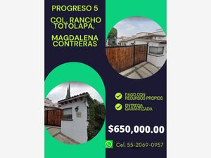 Casa en Venta en San Nicolás Totolapan La Magdalena Contreras