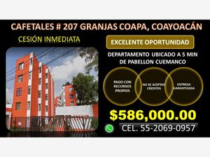 Departamento en Venta en Granjas Coapa Tlalpan