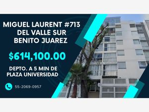 Departamento en Venta en Del Valle Sur Benito Juárez