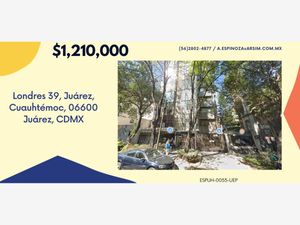 Departamento en Venta en Juarez Cuauhtémoc