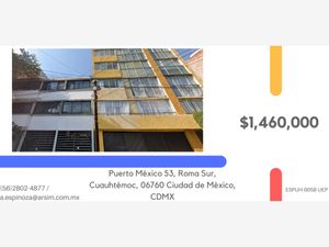 Departamento en Venta en Roma Sur Cuauhtémoc