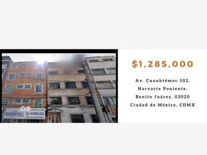 Departamento en Venta en Narvarte Oriente Benito Juárez