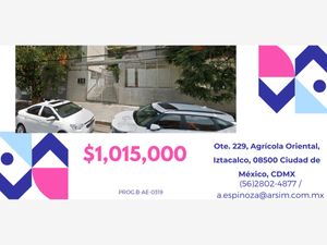 Departamento en Venta en Agricola Oriental Iztacalco