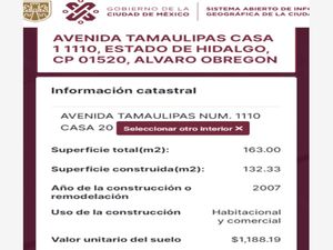 Casa en Venta en Estado de Hidalgo Álvaro Obregón