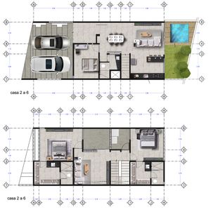 Villa de 3 recámaras con alberca en Temozón