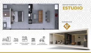 Departamento Tipo Estudio En Preventa En Torre Heritage Col Americana