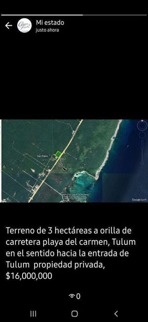 Terreno en venta Tulum