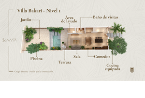 PREVENTA DE VILLA BEANNA EN ALDEA ZAMA TULUM