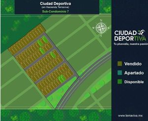 PREVENTA DE HERMOSO LOTE EN TERRAVIVA CIUDAD DEPORTIVA  TELCHAC