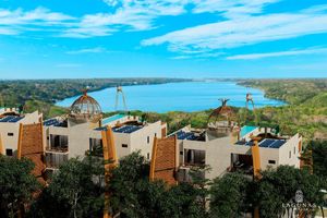 DEPARTAMENTO EN BACALAR CON VISTA A LA LAGUNA